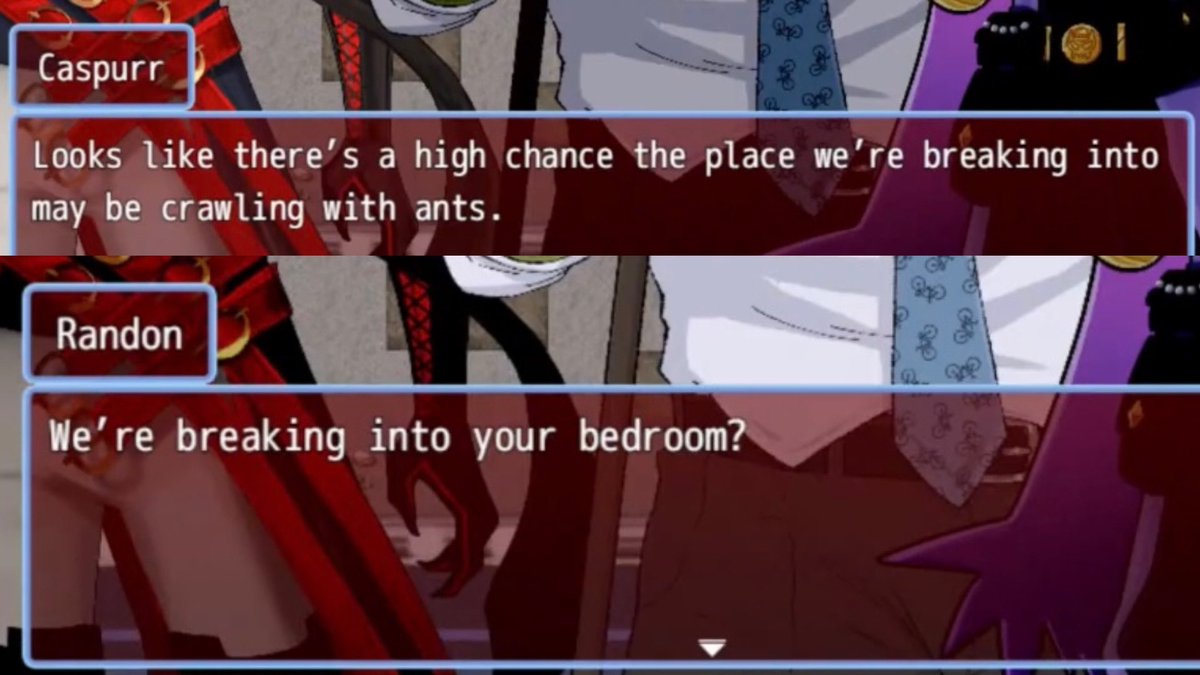 i wrote the dialogue for the Kataclysmo boss and some of the side dialogue! huge thank you to luna for organizing this project, it was so fun writing for the characters!!

here are my favorite lines that made me chortle to myself every time
#Birthdaycini2025