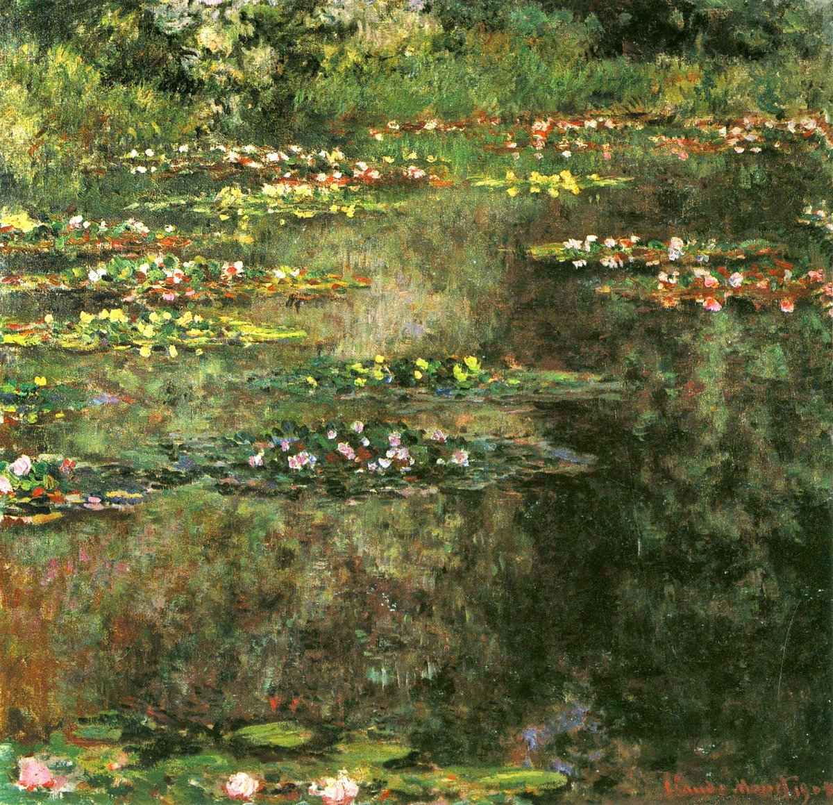 Water Lilies, 1904.

Claude Monet