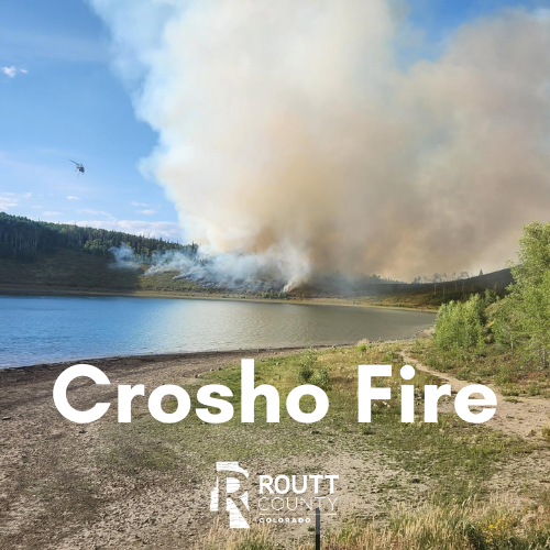 Full press release regarding  confirmed fire  near Crosho Lake in Rio Blanco County on Forest Service land.  ow.ly/JMTe50WEHa7
