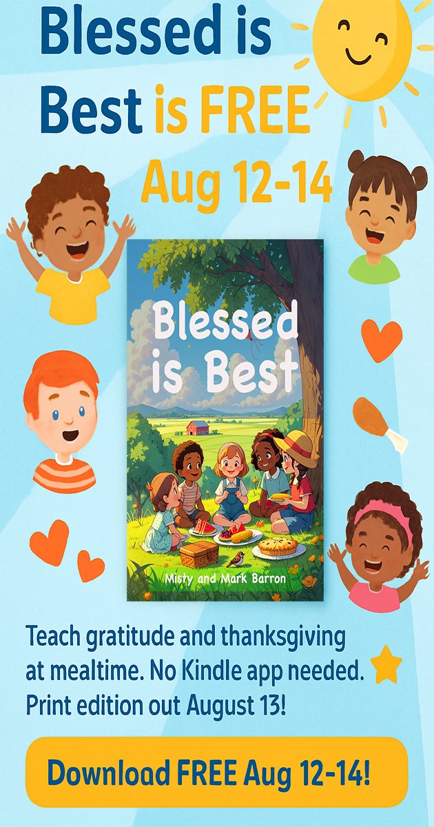 LaughinYogi's tweet photo. 🙏 One act of prayer led to $1M in business. Discover the story &amp; help families live this principle. Blessed Is Best—FREE Aug 12–14 on Amazon. https://t.co/FWbsXZ6wss https://t.co/AEjdDbpZeR