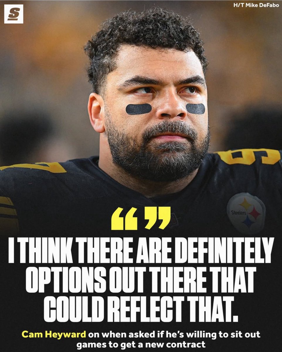 Things change quick in this league.....

😅😅😅😅😅😅

#NFL #Steelers