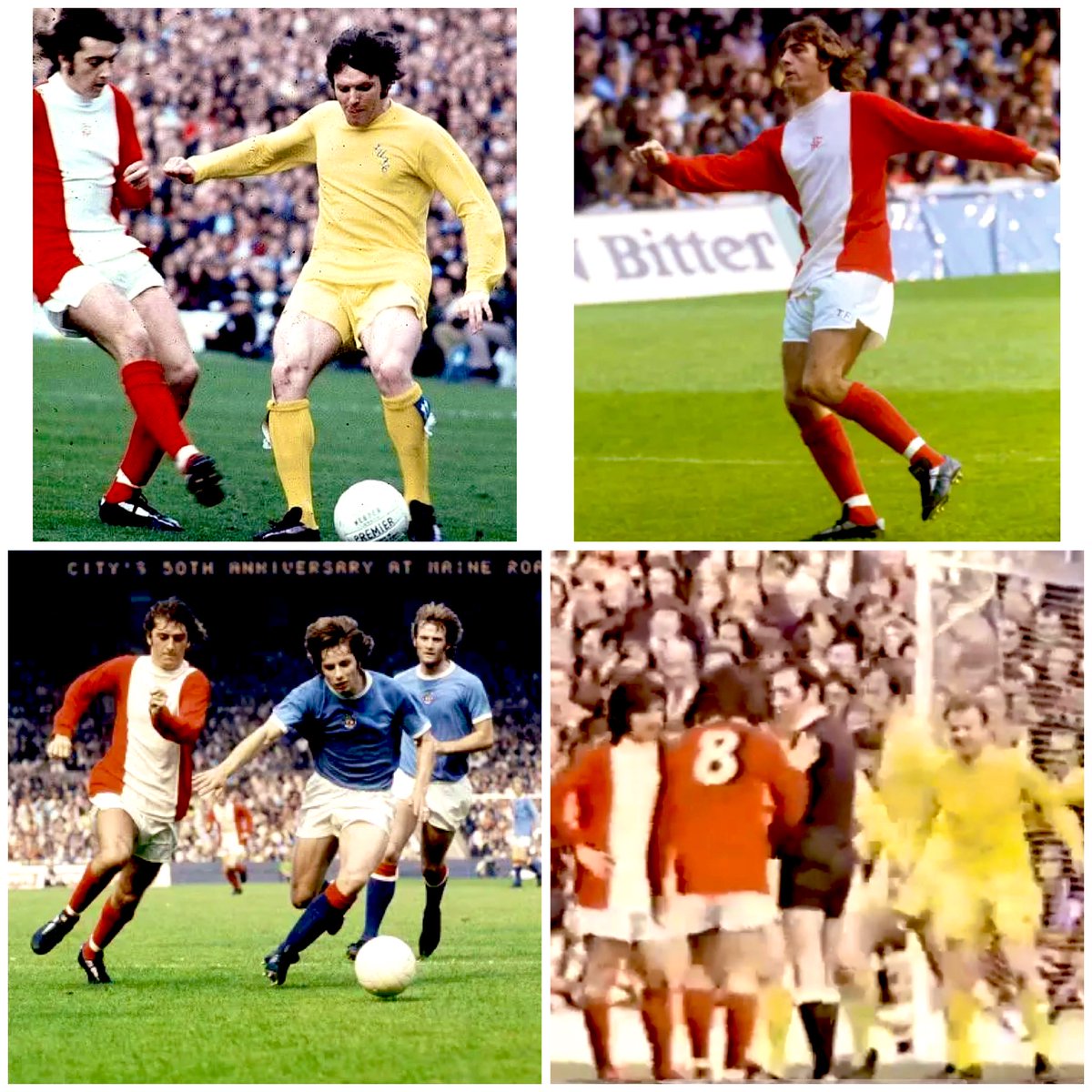 On the day we release our red third kit, an iconic old red shirt has been unearthed.

I had NEVER previously seen one in existence. 70s shirts were used as 80s training tops at Elmdon, then discarded.

The classic red penguin from 1971-73. Not just any example; TF’s 8 ❤️🤍

<a href="/BCFC/">Birmingham City FC</a>