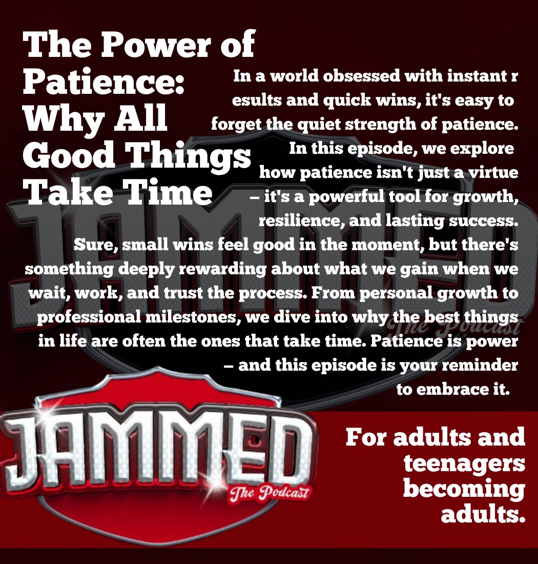 Pcast_ol's tweet photo. Jammed The Podcast @jammedpodcast

The Podcast that covers everything that has us Jammed up in today's world.

Episode:  The Power of Patience:  Why All Good Things Take Time

@sports_ol @things_ol @tpc_ol @pds_ol @ncore_ol @band_ol @pbreak_ol

Linktree https://t.co/dxEQjGnM5n
Store https://t.co/cbmRwmJv7X
website https://t.co/s6IOIlXeF4