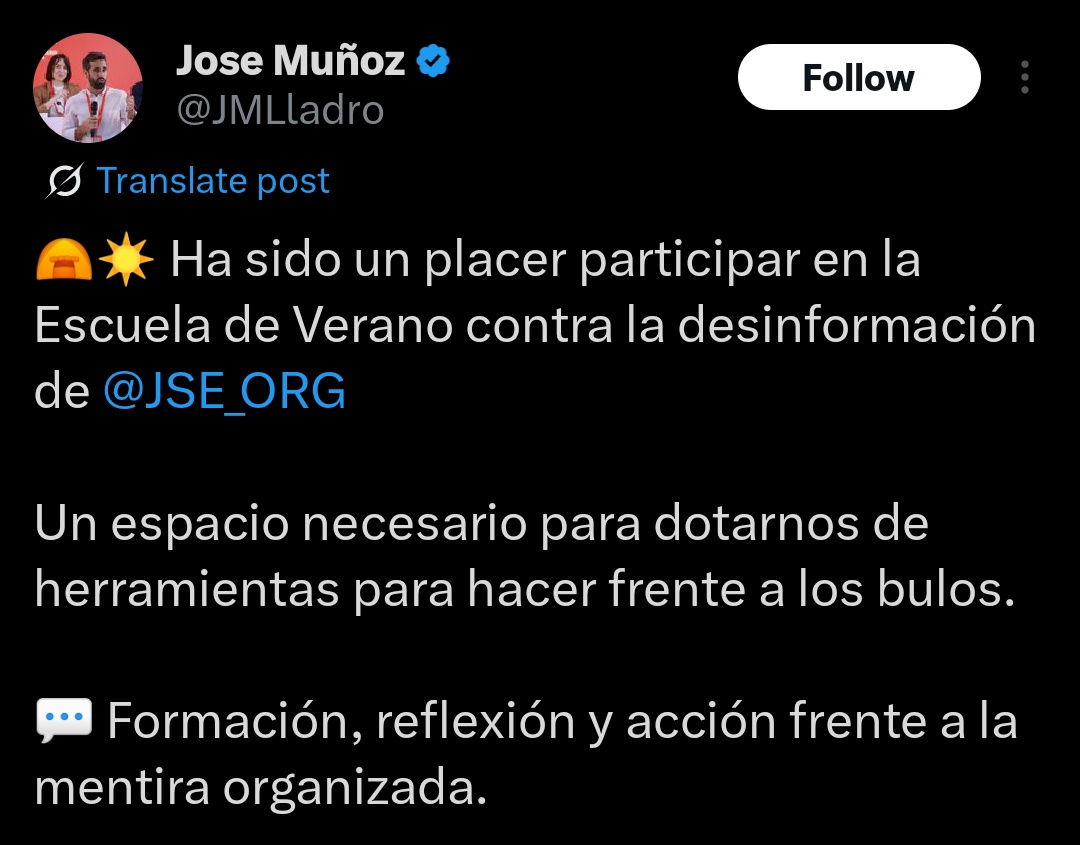 La foto de Rueda, Mazón y Mañueco es de agosto de 2024.

José Muñoz hace un mes: