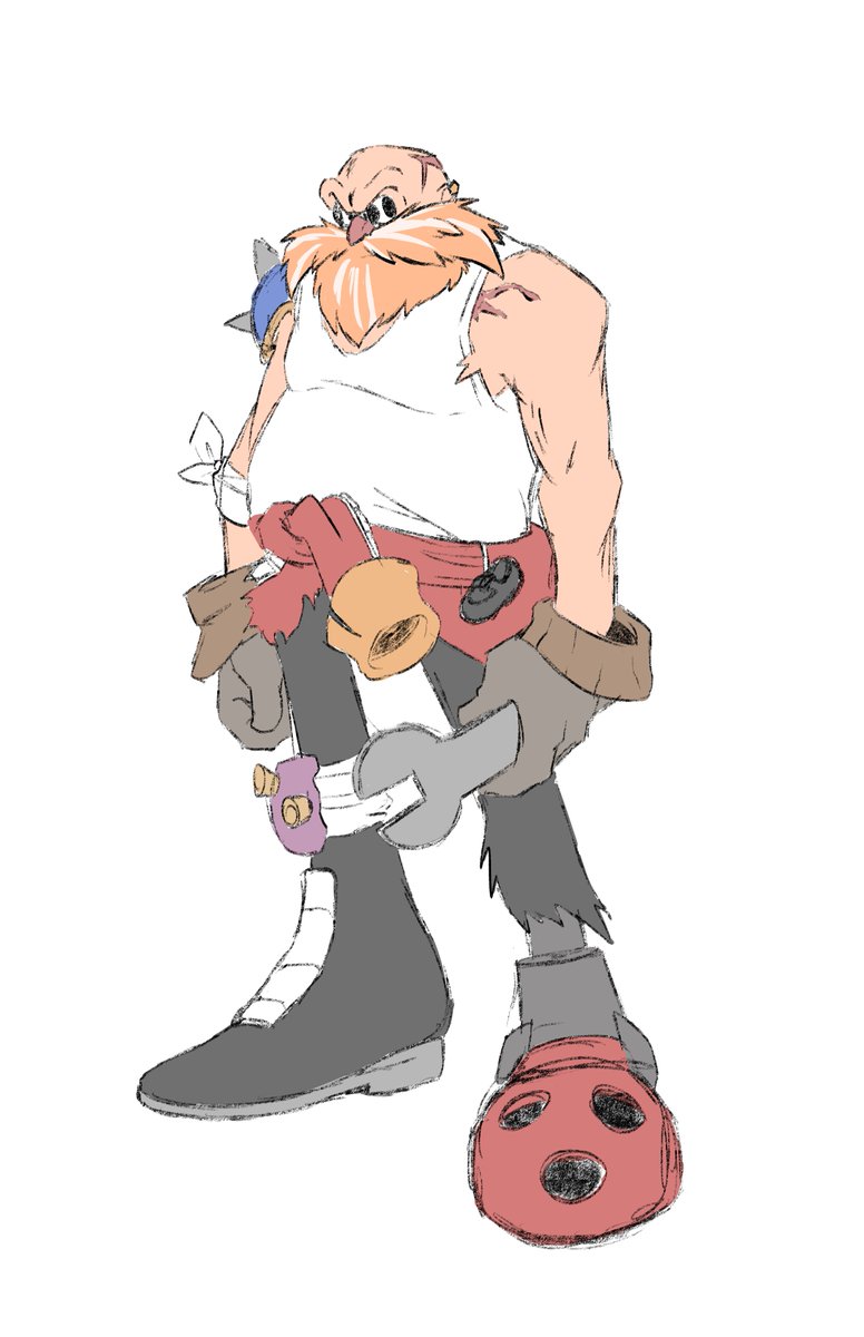 post-apocalyptic Eggman
