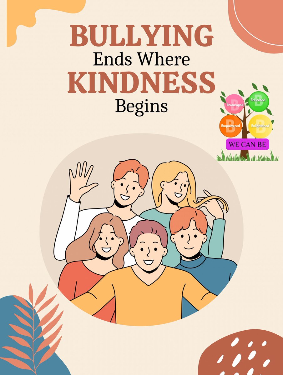 wecanbeinc's tweet photo. With the new school year about to begin, let’s be more mindful of being kind instead of bullying. #stopbullyingnow  #wecanbeinc #coolpeopledontbully #wecanbeengaged https://t.co/nNaLVXY7xt