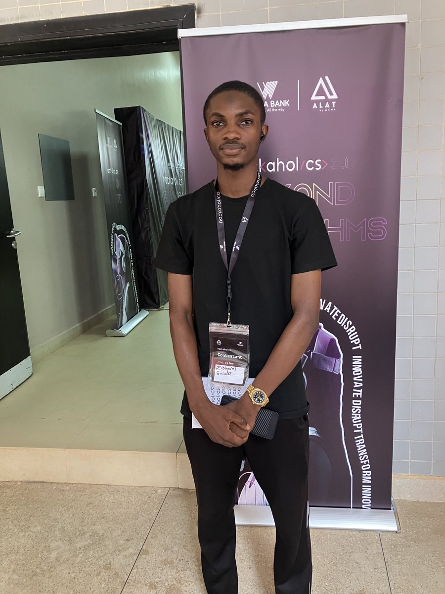 flowdiaryng's tweet image. 🎊🎈Our Senior Web Developer, Malam @ZubairuSaeed4 at ABU Zaria after attending Wema Bank Hackaholics 🚀

#FlowdiaryToTheWorld 🌍

Share to others ↗️

#LearnOnFlowdiary #FlowdiaryApp
