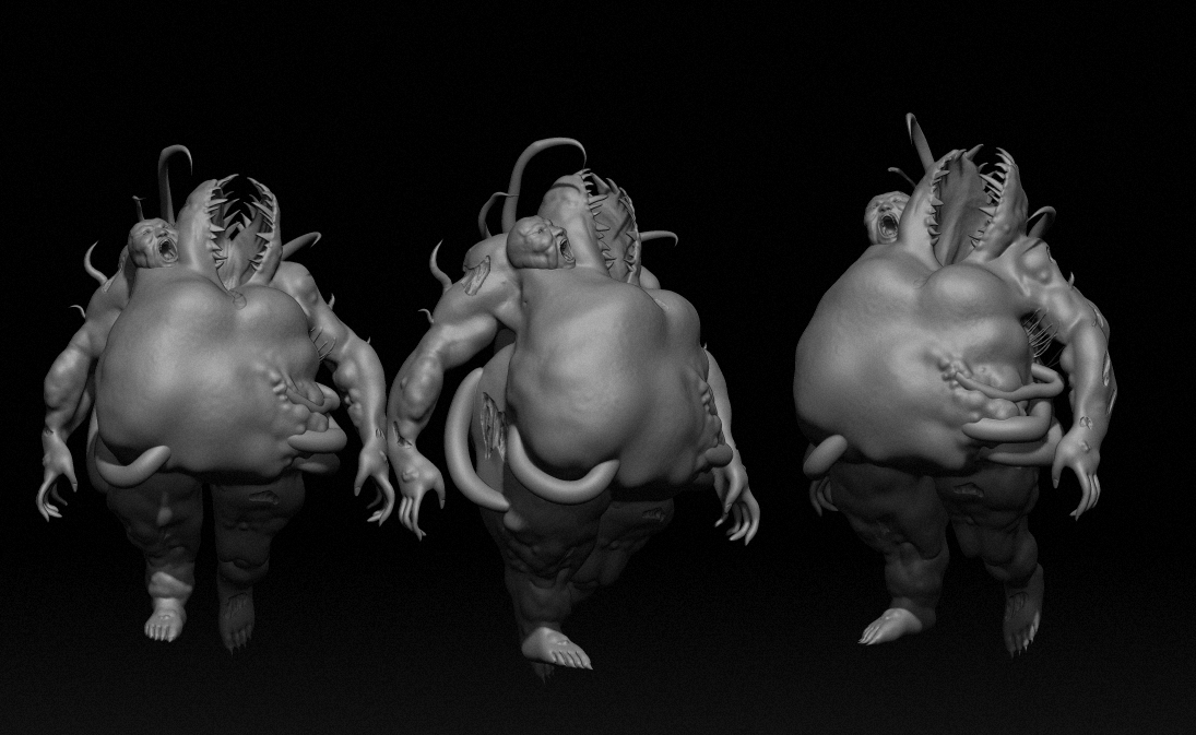 CRSquid0's tweet image. Horror Creature   
Day 10/100
Inspired By Concept On Pinterest
#RobloxDev #3dart #blender #ROBLOX