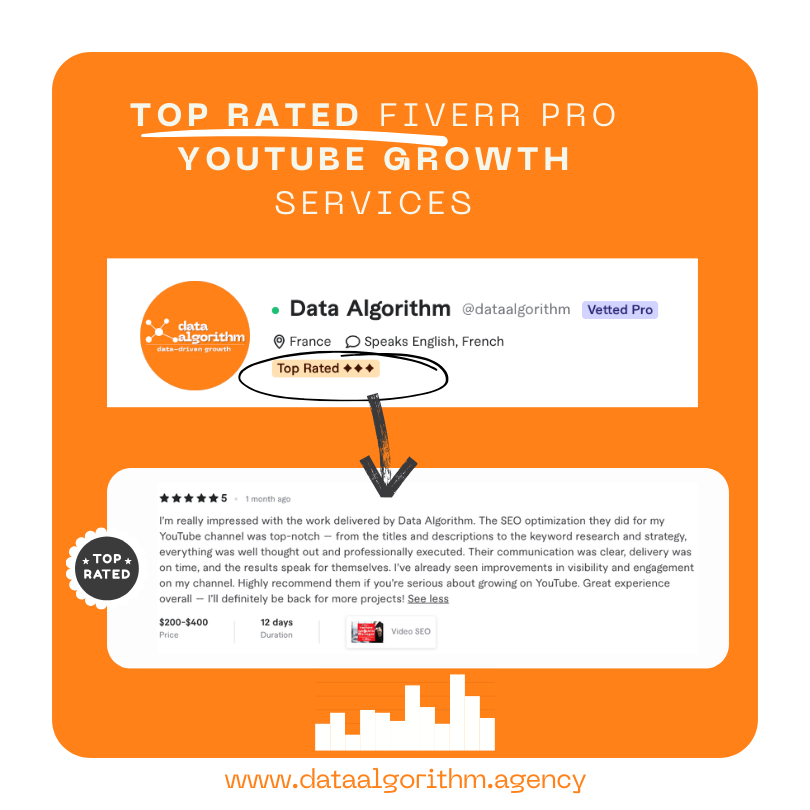 dataalgorithm's tweet image. I’m really impressed with the work delivered by Data Algorithm. The SEO optimization they did for my YouTube channel was top-notch ... 
fiverr.com/sellers/dataal…

#dataalgorithm #datadrivengrowth #youtube #seo #geo #aeo #growthhacking #growth #growthmanager #digitalmarketingagency