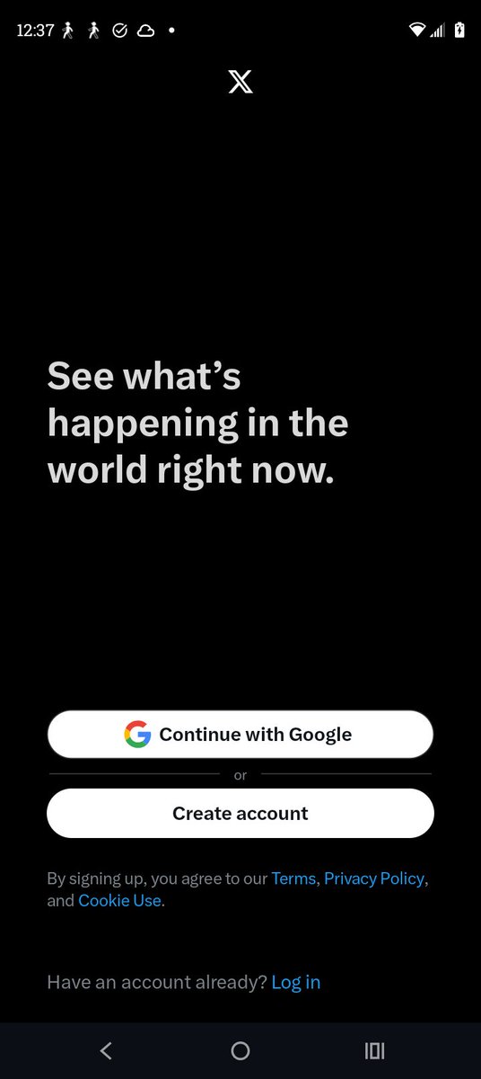 Twitter is up to no good again. 
In the middle of scrolling posts it logged me out.
