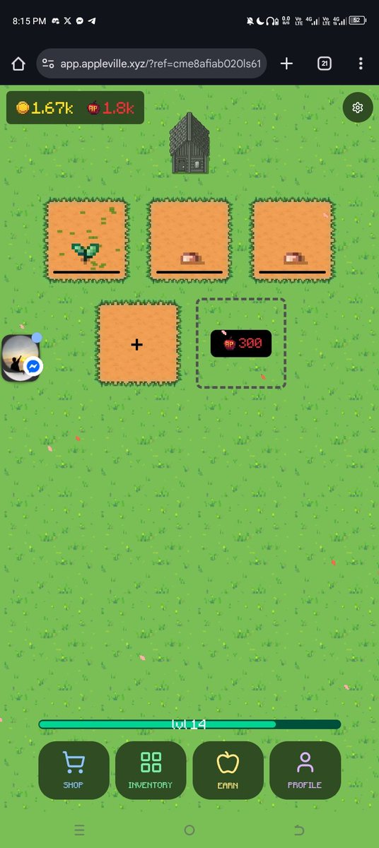 AirdropRes1's tweet photo. Simple and easy to grind lvl 14 immediately Less than an hour 😁🚀, Maybe we'll get here quickly airdrop just Play to earn 😍..note(wallet connect is still fixing from now on let do the grind)

See comments for link.👇 https://t.co/lIG4cJM0Ud
