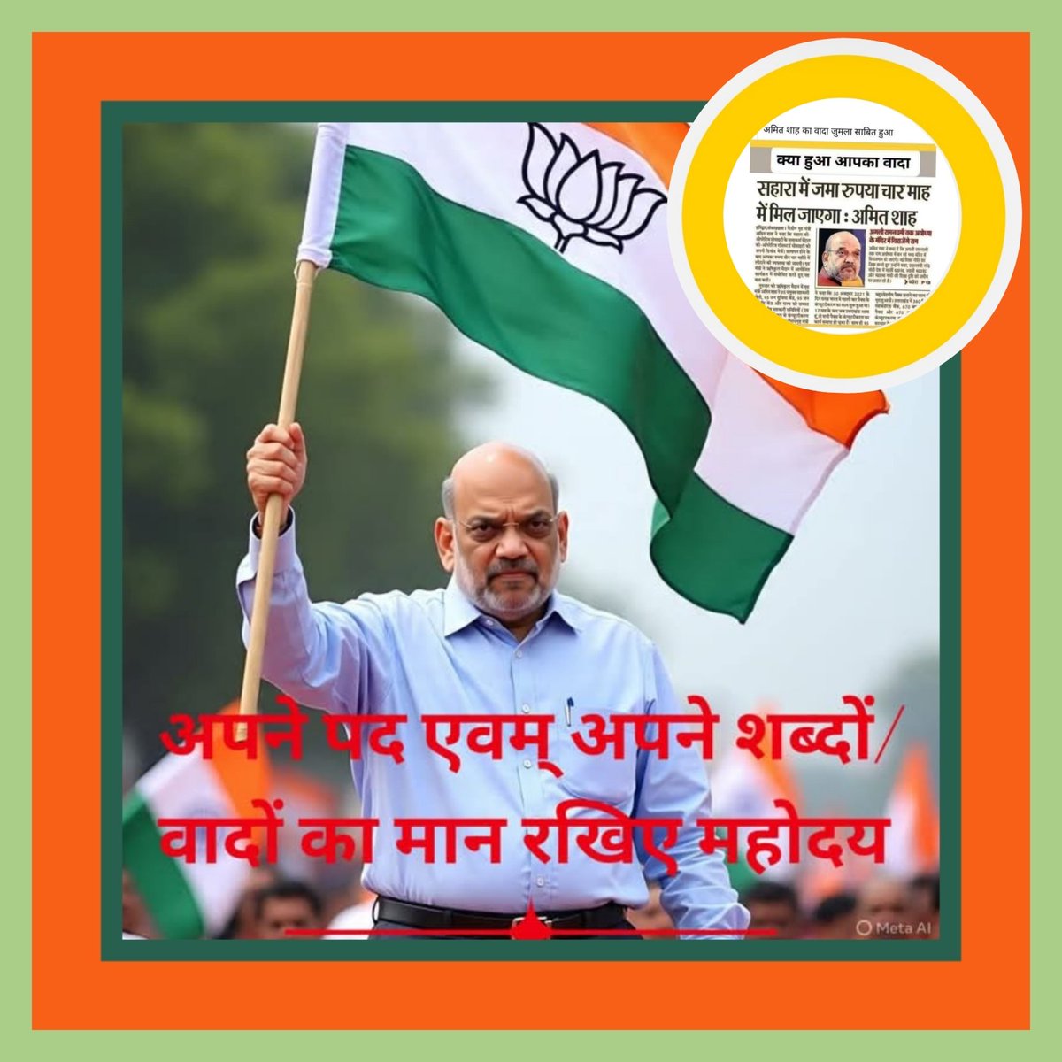 <a href="/HARISHP61963645/">HARISH PANDEY</a> <a href="/ashamani123/">ashamani123 nath</a> <a href="/ASITPATTNAIK15/">ASIT PATTNAIK</a> <a href="/indSupremeCourt/">Supreme Court of India</a> <a href="/HMOIndia/">गृहमंत्री कार्यालय, HMO India</a> <a href="/PMOIndia/">PMO India</a> <a href="/AmitShah/">Amit Shah</a> <a href="/rajnathsingh/">Rajnath Singh</a> <a href="/KirenRijiju/">Kiren Rijiju</a> <a href="/MCA21India/">Ministry of Corporate Affairs</a> <a href="/DrMohanBhagwat/">Mohan Bhagwat</a> <a href="/nsitharaman/">Nirmala Sitharaman</a> "सरकार और SEBI की भूमिका पर सवाल!
निवेशकों का धन बंधक रखना बेईमानी नहीं है?
सफेदपोशअपराध नहीं है?
निवेशकों के हितों की रक्षा करना सरकार की जिम्मेदारी है!
तुरंत समाधान कर रोजगारयुक्त  व्यवस्था दें।
#SaharaRefund
#InvestorRights #GovernmentAccountability #JusticeForSaharaInvestors"