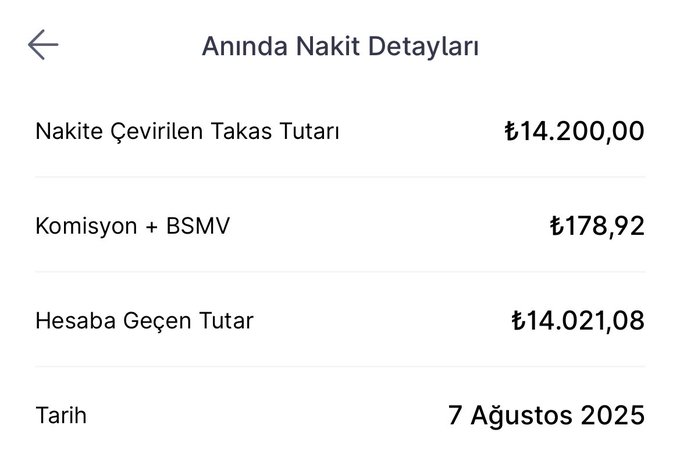 coinves's tweet photo. Geçtiğimiz hafta sonu yakın bir arkadaşımın düğünü vardı. Öngöremediğim bazı harcamalar oldu ve acil nakit ihtiyacım doğdu. Perşembe günü bir miktar hisse satışı yapmak zorunda kaldım. T+2’ye takılsam para bugün elime geçecekti. Midas anında nakit ile bir miktar komisyon ödeyerek https://t.co/kiHoVtZwzD
