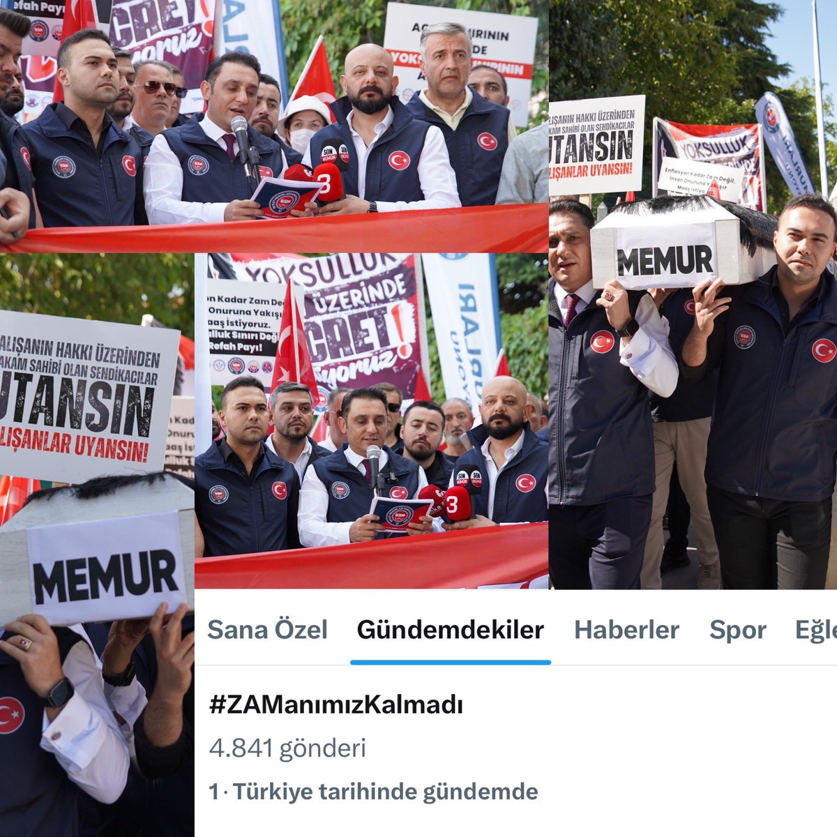 BU TEKLİF, AÇLIK SINIRININ BİLETİDİR 

Kamu işveren heyetinin, 2026 yılı ilk altı ay için %10, ikinci altı ay için %6; 2027 yılı ilk altı ay için %4, ikinci altı ay için %4 olarak verdiği teklif; memuru bir kez daha enflasyona karşı ezdirecek, yoksulluk ile açlık sınırı arasında
