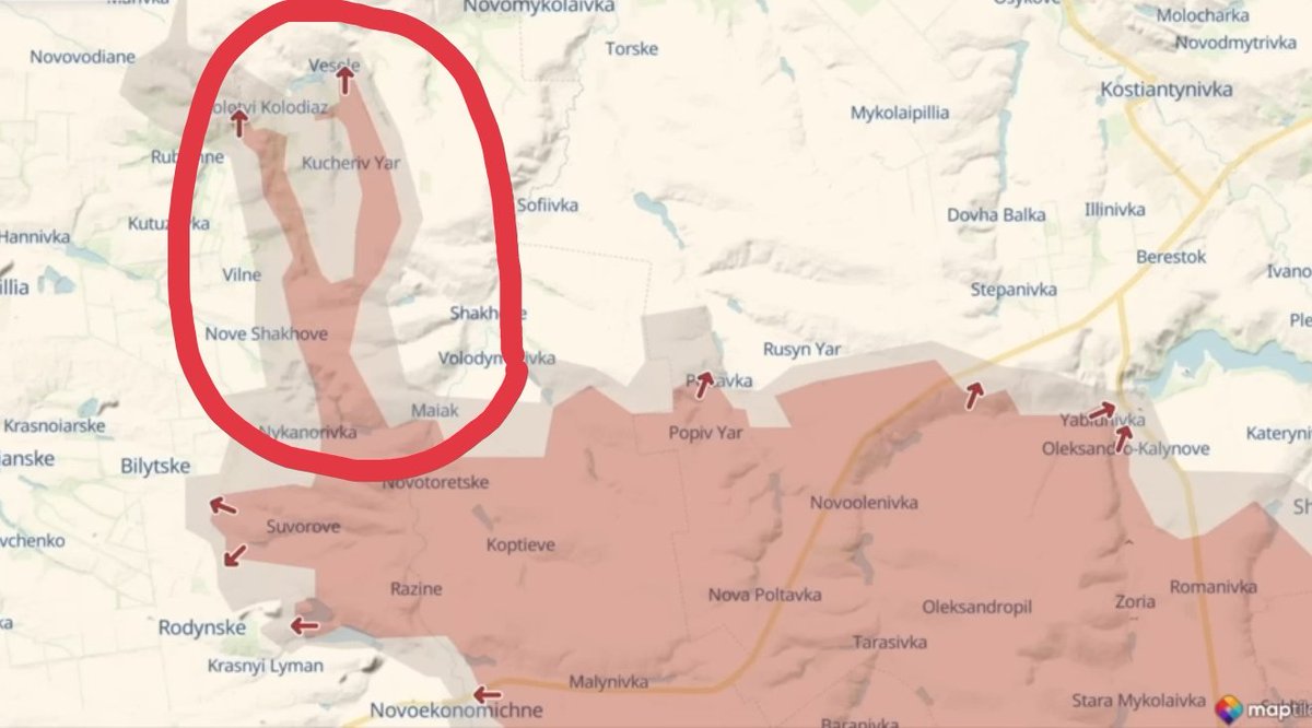 Pourquoi personne parle de la percé des russes en #Ukraine ?