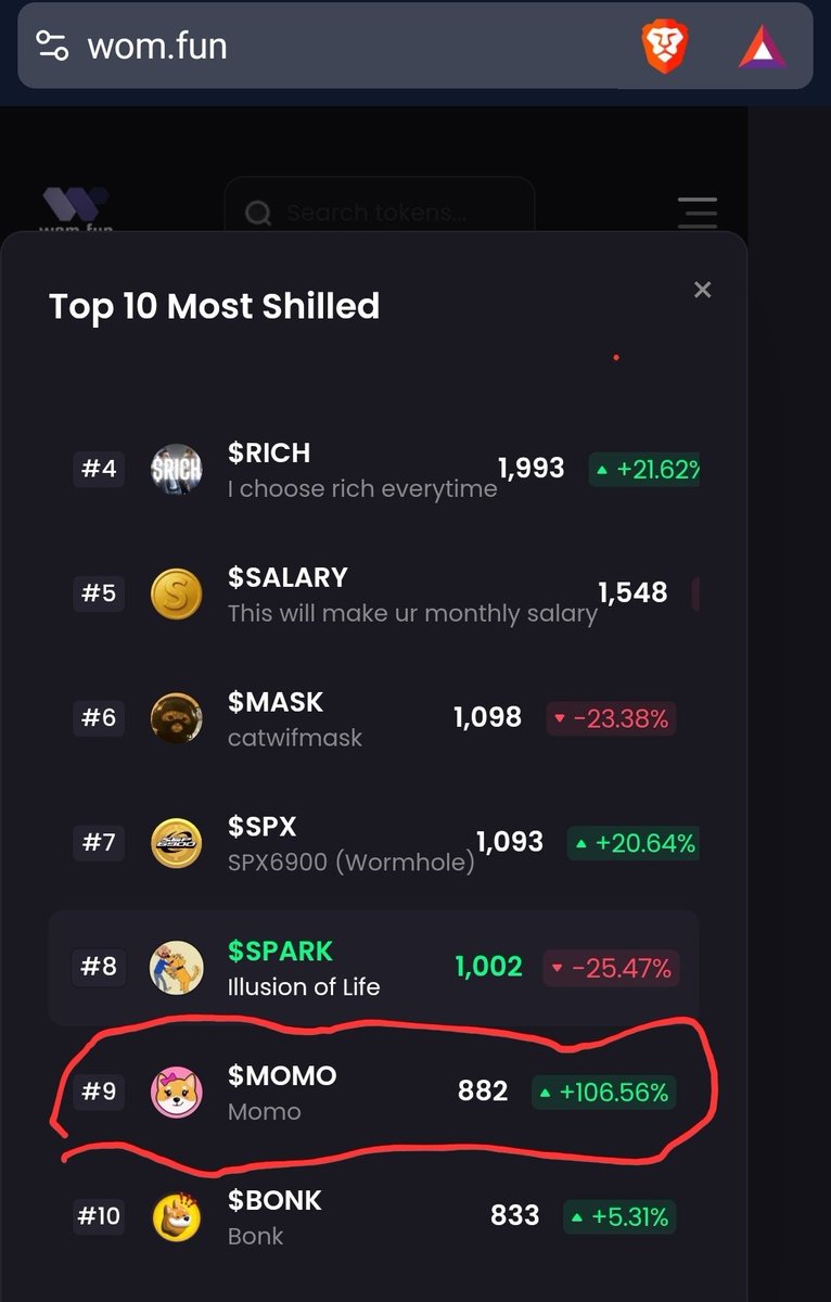 1CrypTina's tweet photo. #MomoArmy strong! 💪

That is the sign of bullishness, don't fade the real communities 💜 $MOMO https://t.co/lHFZmGHUKF