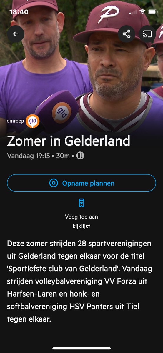 Vanavond prime-time of TV GLD <a href="/DePanters/">De Panters</a> met enkele bekende gezichten! <a href="/catiel/">Camiel Schreuder</a>