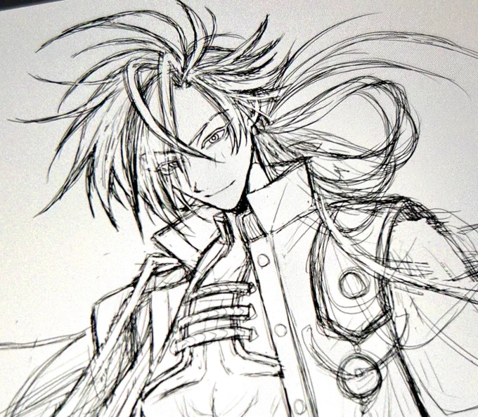 かなり調子が良く描けたかお
筆圧・っょ 