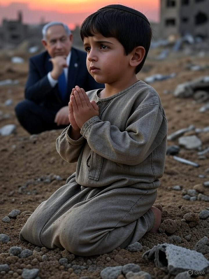 Bir gün bu çocuğun dualarında boğulacaksın Dünya’yı sen ve senin gibiler olmadan daha güzel  hale gelecek. 

One day you will drown in this child's prayers. The world will be better without you and people like you.

#gazze #Filistin #trump #Palestine