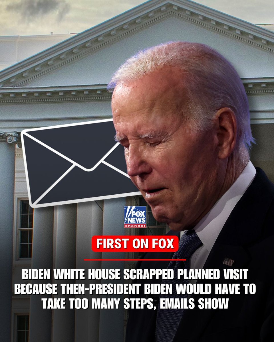 Biden administration emails unearthed by a FOIA request show that a plan to visit a ship at 2023 event was scrapped by the White House due to the amount of steps it required.