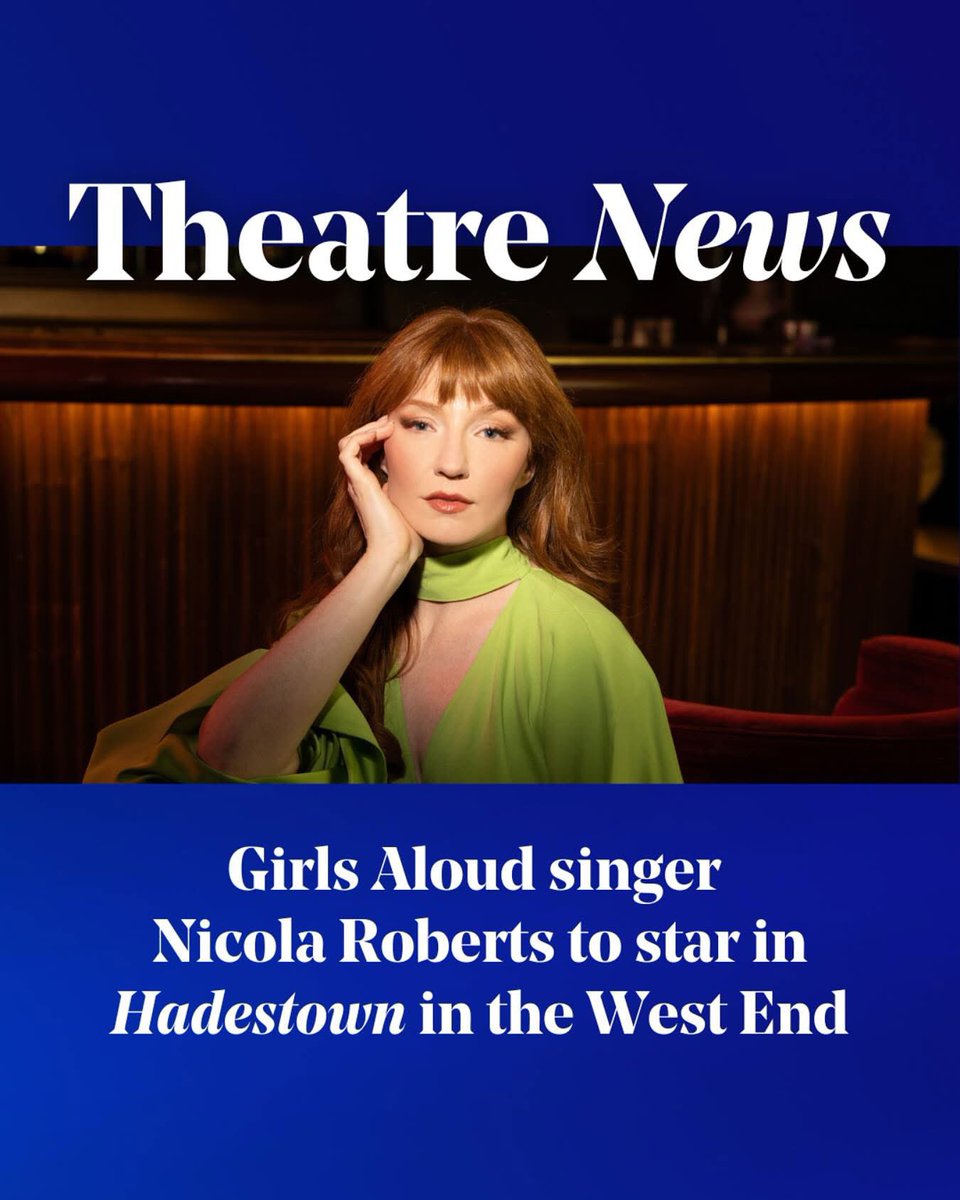Front row tickets booked for Nicola Robert’s West End debut 
I CAN’T WAIT ❤️💙🧡💜💚💛 <a href="/NicolaRoberts/">Nicola Maria Roberts</a>