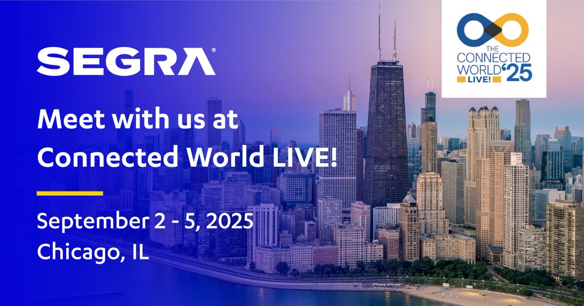 We’re heading to The Connected World LIVE! 
From fiber to the edge, we’re powering the infrastructure behind tomorrow’s connected world, and we’re ready to chat! Drop us a DM us to schedule a meeting.
Learn more: hubs.ly/Q03CnMbR0

@Connectbase #GoSegra #ConnectedWorldLIVE