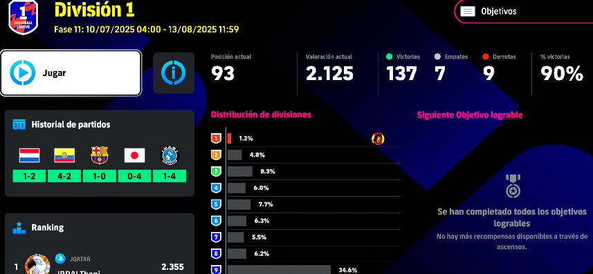 LucasTiaco's tweet image. 🔸Táctica 1 (4-3-3 Contataque rápido)
🔸Táctica 2 (3-2-2-3 Contrataque rápido)
 
Todo en directo ✅

!!! Gracias por acompañarme este año , hemos disfrutado de los botones y siempre aprendiendo !!!
 GO EFOOTBALL 26 ⬆️

#eFootballアプリ 
#eFootball2026 
#efootball