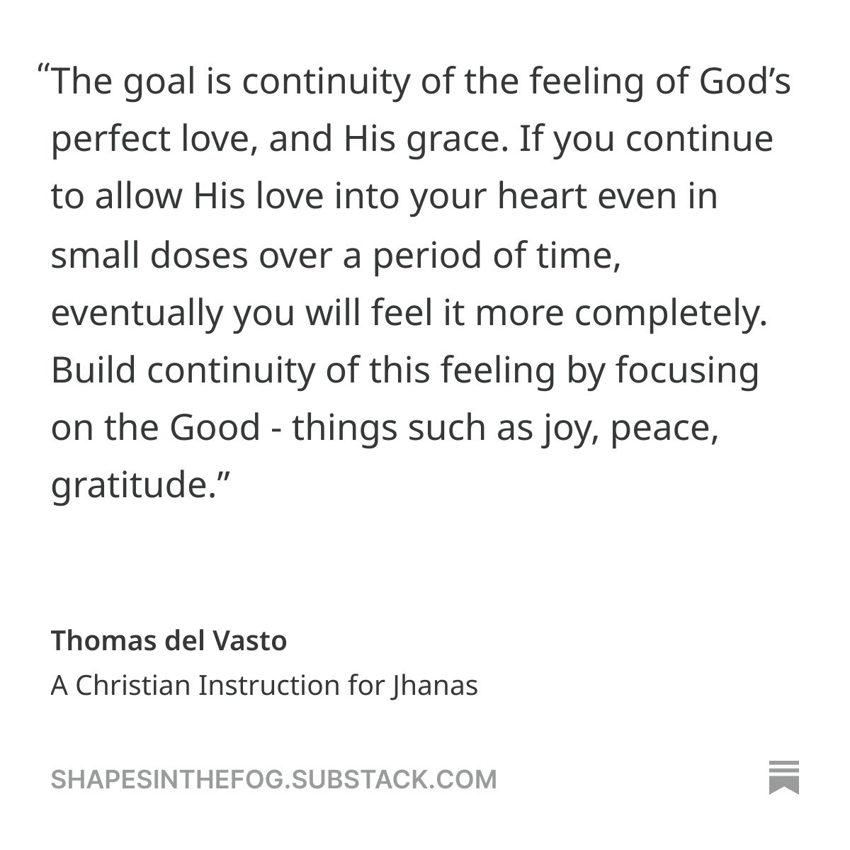 Thomasdelvasto_'s tweet photo. I've been working with jhanas for a while now and trying to parse them into a Christian worldview

I went ahead and paraphrased some popular jhana instructions into language more familiar to a Christian approach. Link to the article, and the tweet I'm paraphrasing, in replies https://t.co/LvrcUac4io