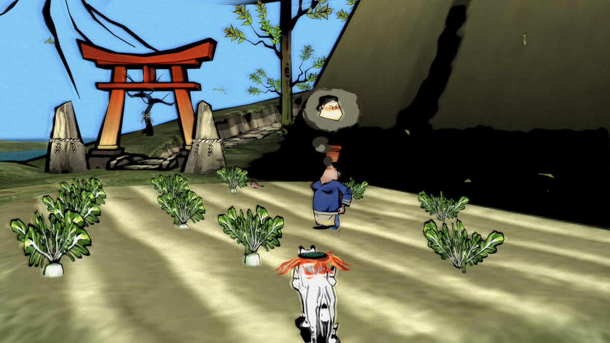 It's an all-you-can-eat daikon buffet! Well, as long as you don't get caught...