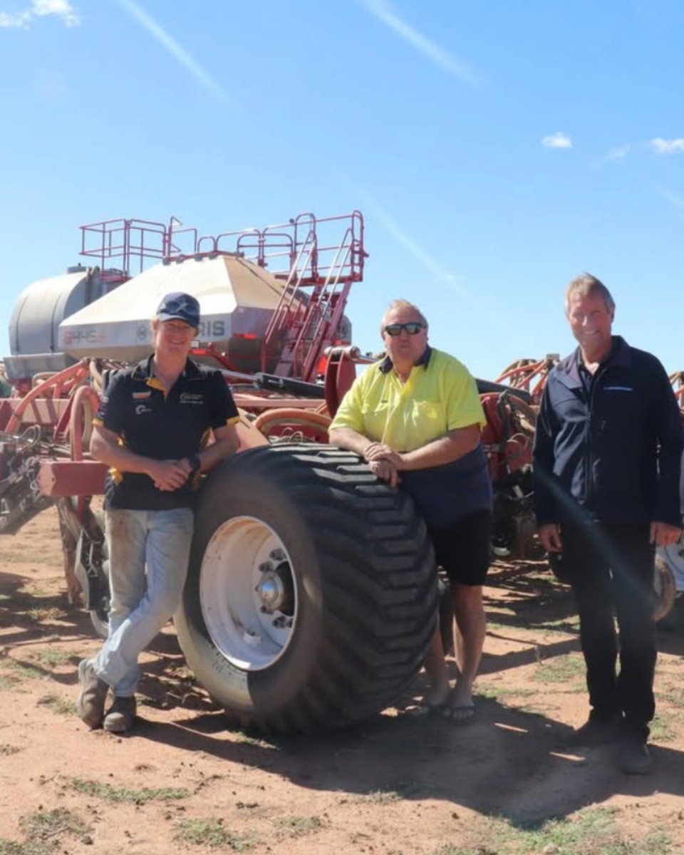 New Morris rig in the ground for the Greaves family, Koorda WA. Their 9 Series cart &amp; 18m Quantum bar deliver seamless section control—one screen, one system. A strong performer since early this year. Inquire for next year.

#MorrisEquipment