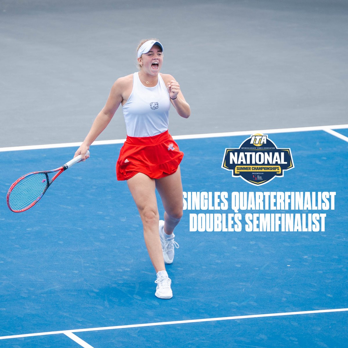 Strong ending to the summer for <a href="/zoie_epps/">Zoie Epps</a> 💪

#HBTD | <a href="/ITA_Tennis/">ITA</a> 🎾