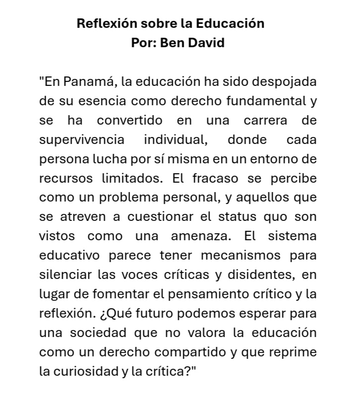 bendavid507's tweet photo. Hablemos de la educación. https://t.co/B1YQAwQSML