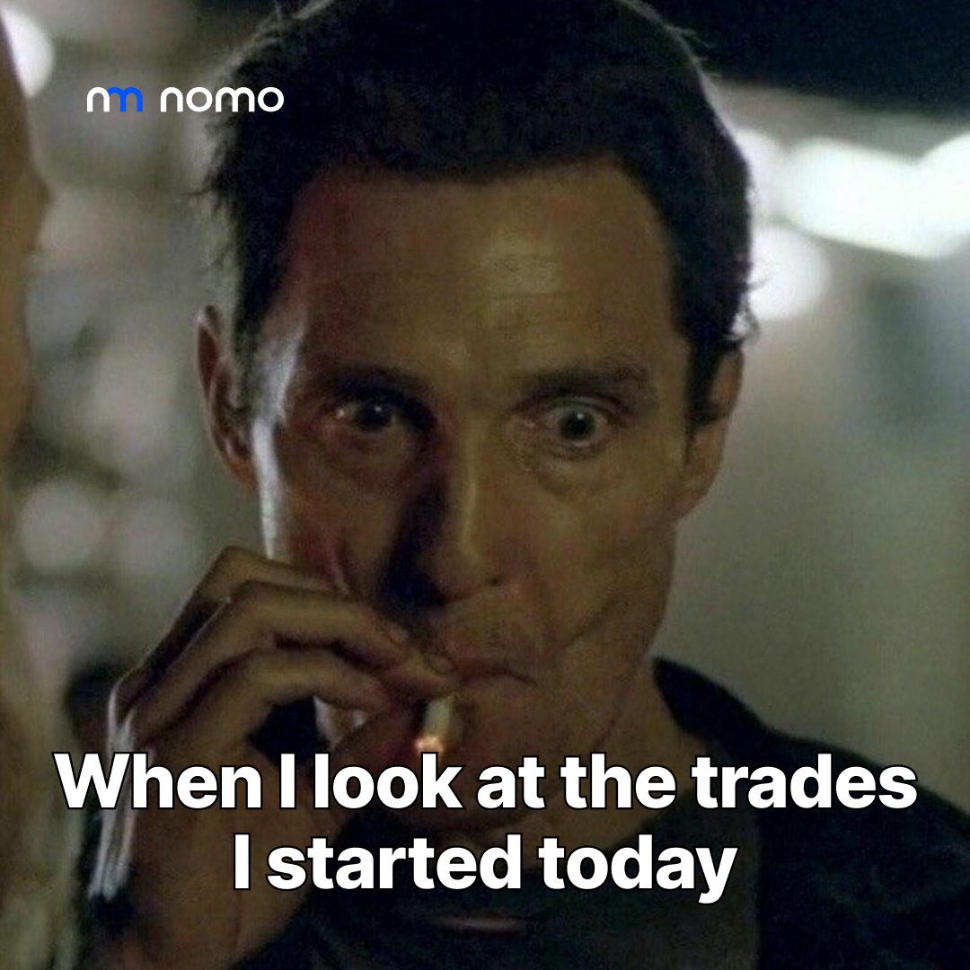 nomotrade's tweet photo. 🎢 Emotional damage: unlocked. 
Trading without a plan? Risky ❌
Trading without AI tools? Even riskier ❌ 

👉 Sign up at nomo and let our new AI features do the heavy lifting:  
nomoGPT + AI Index = smarter moves 🔥🦾 

https://t.co/JprEpSReZr https://t.co/KLAVJlwN8L