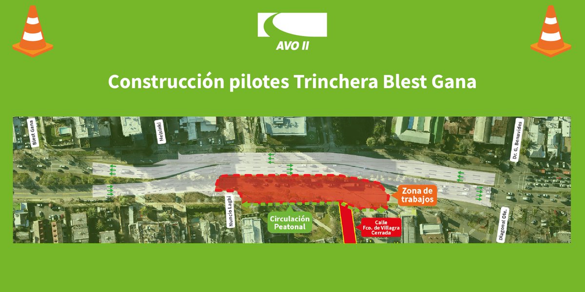 Autopista Vespucio Oriente ll (@avo2_) on Twitter photo Recuerde. Se mantiene desplazamiento de tres pistas de calzada poniente de Av. Américo Vespucio hacia el oriente, entre Nuncio Laghi y Francisco de Villagra. Intersección Fco. de Villagra con Av. Américo Vespucio al poniente, continúa cerrada. <a href="/TTISantiago/">TransporteInforma Región Metropolitana De Santiago</a> <a href="/radiocarab/">Carabineros Radio</a> <a href="/mop_rm/">MOP RM</a> Recuerde. Se mantiene desplazamiento de tres pistas de calzada poniente de Av. Américo Vespucio hacia el oriente, entre Nuncio Laghi y Francisco de Villagra. Intersección Fco. de Villagra con Av. Américo Vespucio al poniente, continúa cerrada. <a href="/TTISantiago/">TransporteInforma Región Metropolitana De Santiago</a> <a href="/radiocarab/">Carabineros Radio</a> <a href="/mop_rm/">MOP RM</a>