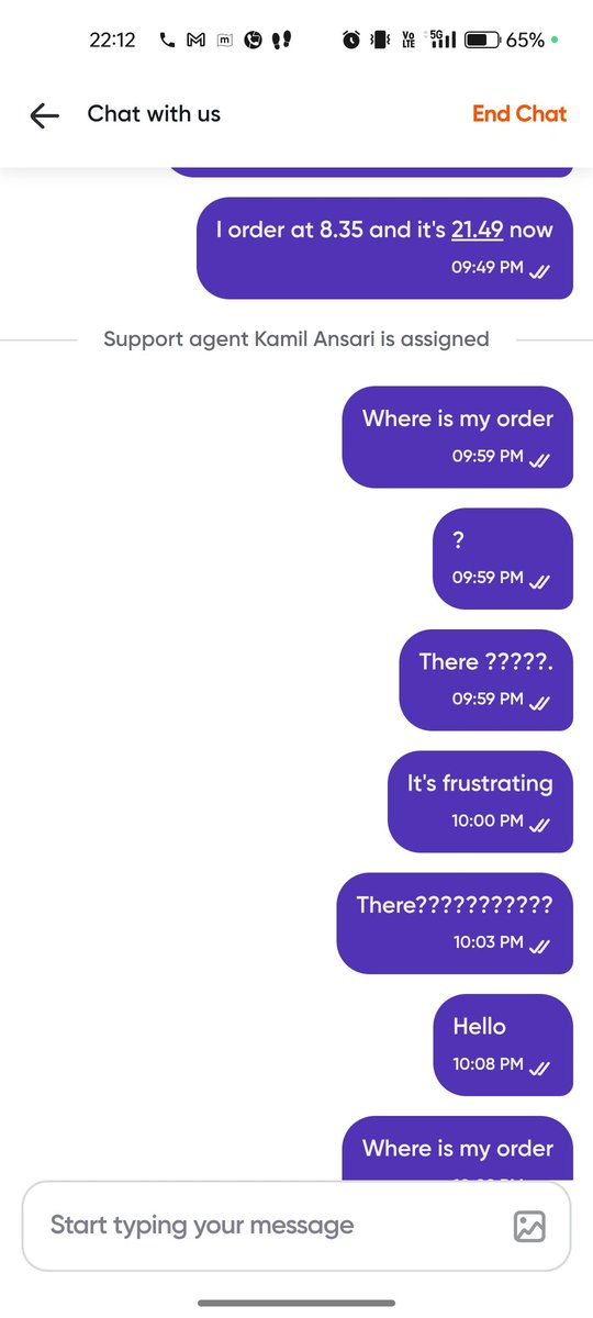 kunal_nikam's tweet photo. @SwiggyCares @Swiggy
Order picked up 2 HOURS ago but delivery partner never reached my location. Calls not answered, no update from agent. Completely unacceptable service. Need urgent resolution!
Order ID: 213980710838482

  I GOT SCAMMED.
#Swiggy #CustomerServiceFail https://t.co/CJWxDuI5XR