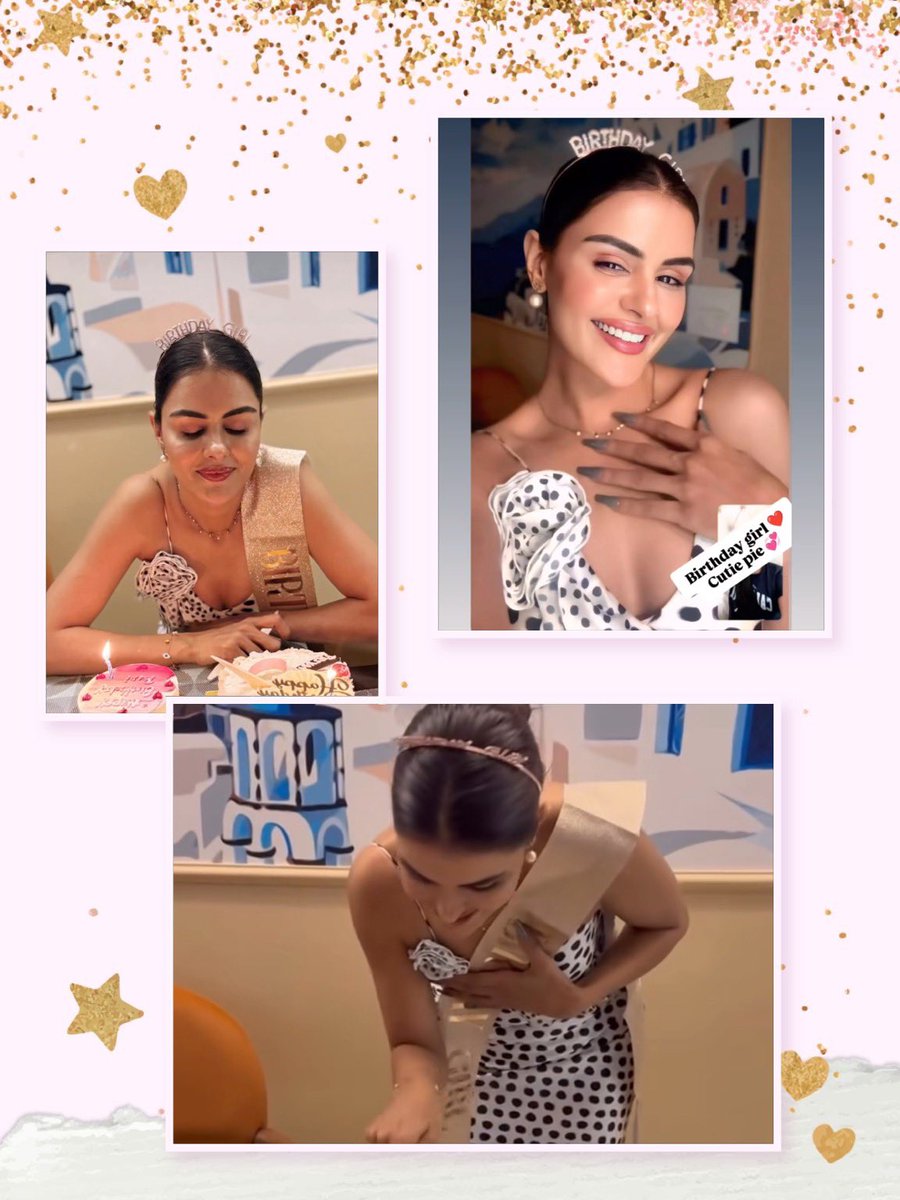 SreeWritez's tweet image. Happy Birthday Pari 🥳!
#PriyankaChaharChoudharyᅠ