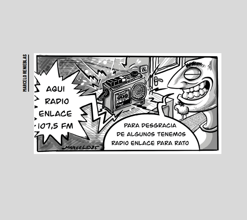 URCMadrid (@urcmadrid) on Twitter photo "𝐏𝐚𝐫𝐚 𝐝𝐞𝐬𝐠𝐫𝐚𝐜𝐢𝐚 𝐩𝐚𝐫𝐚 𝐚𝐥𝐠𝐮𝐧𝐨𝐬, 𝐭𝐞𝐧𝐞𝐦𝐨𝐬 <a href="/Radio_Enlace/">Radio Enlace</a> 𝐩𝐚𝐫𝐚 𝐫𝐚𝐭𝐨".
La viñeta de Marcelo Renieblas en el <a href="/HortalezaPV/">Hortaleza Periódico</a> de agosto/septiembre, que puedes descargar desde su webwww.periodicohortaleza.org
🧡🧡🧡 "𝐏𝐚𝐫𝐚 𝐝𝐞𝐬𝐠𝐫𝐚𝐜𝐢𝐚 𝐩𝐚𝐫𝐚 𝐚𝐥𝐠𝐮𝐧𝐨𝐬, 𝐭𝐞𝐧𝐞𝐦𝐨𝐬 <a href="/Radio_Enlace/">Radio Enlace</a> 𝐩𝐚𝐫𝐚 𝐫𝐚𝐭𝐨".
La viñeta de Marcelo Renieblas en el <a href="/HortalezaPV/">Hortaleza Periódico</a> de agosto/septiembre, que puedes descargar desde su webwww.periodicohortaleza.org
🧡🧡🧡