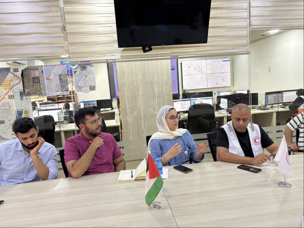 irishredcross's tweet photo. We are in the West Bank this week, meeting with our wonderful colleagues @PalestineRCS!

Our discussions are all about strengthening our collaboration and finding new ways to work together.

We’re committed to supporting their crucial humanitarian efforts and collectively addressing the urgent needs of people in the #WestBank & #Gaza. 

Follow along for more updates on our progress.