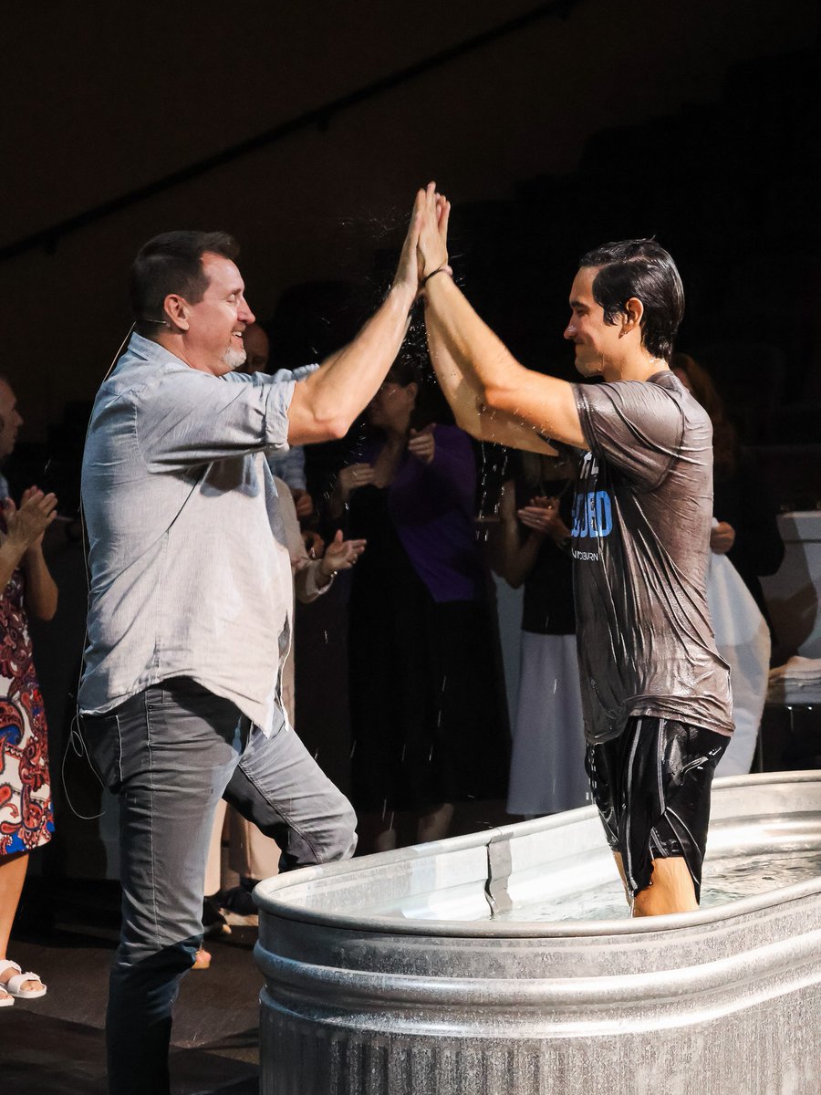 bannockburn's tweet photo. "'We had to celebrate this happy day. For your brother was dead and has come back to life! He was lost, but now he is found!"" - Luke 15:32 🤍🕊️
#baptism #baptized #baptisms #ihavedecided #freshstart #bannockburnchurch https://t.co/2bhPWlXJqr