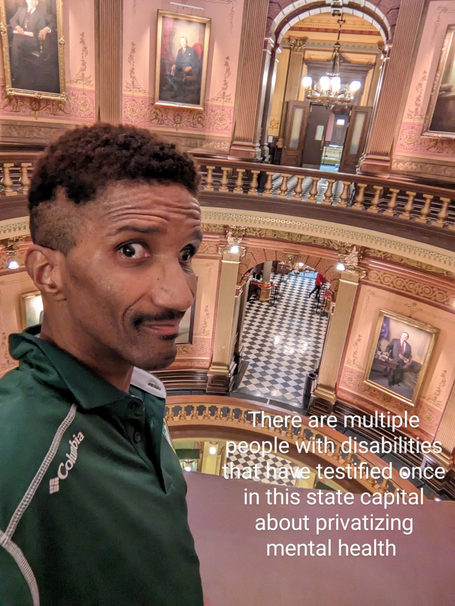Do you think that it's fair for people in this state receiving services? And now that they're trying to privatize you into her for a second time, do you support this?