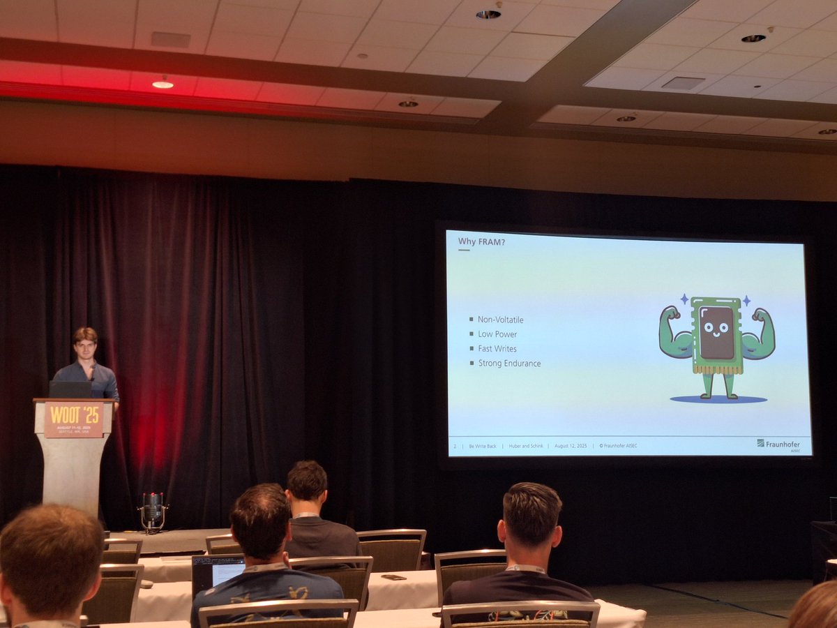 USENIX WOOT Conference on Offensive Technologies tweet media