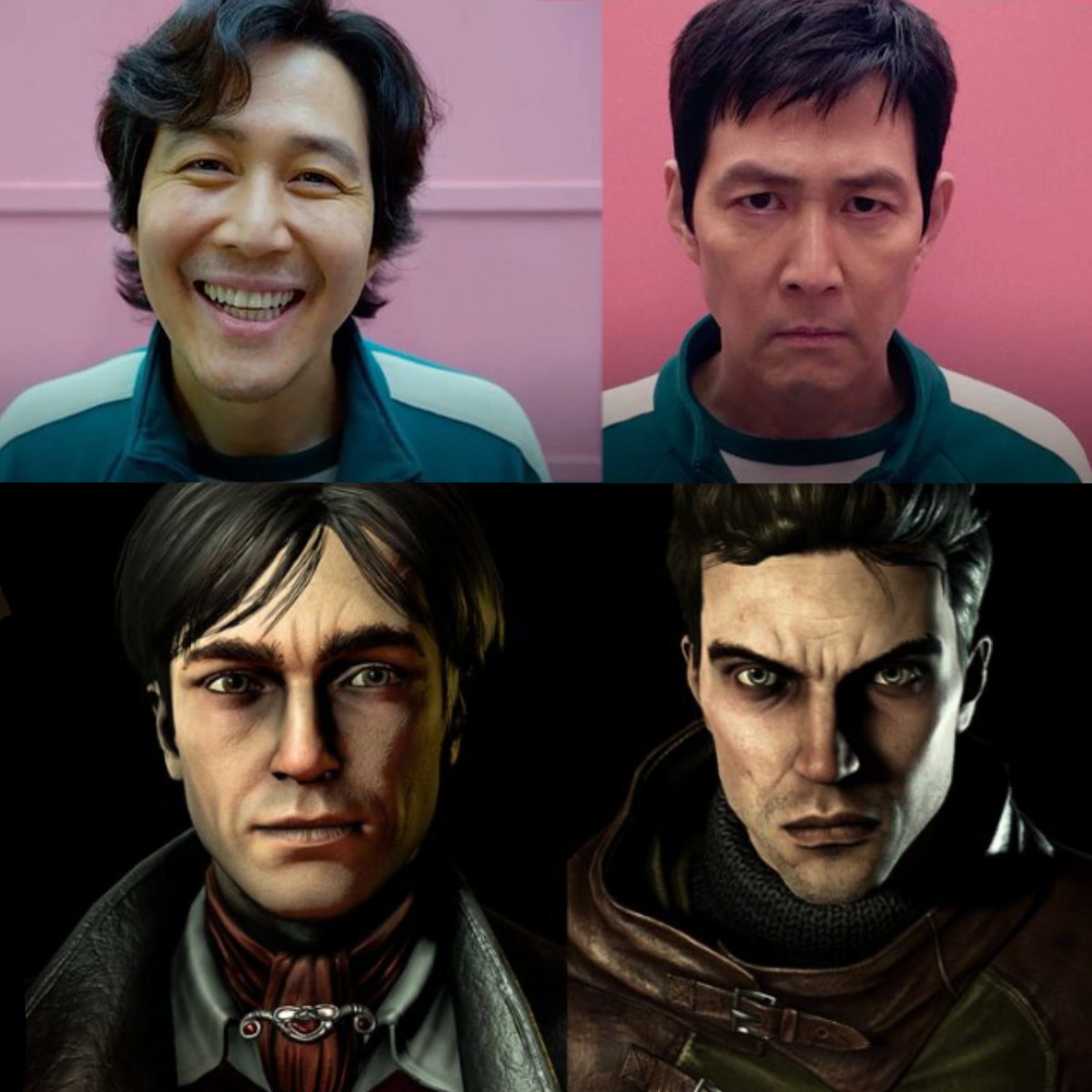 Scoob1y's tweet photo. #pathologic my friend told me that they looked like this meme from a squid gam https://t.co/fewd5eB4VU