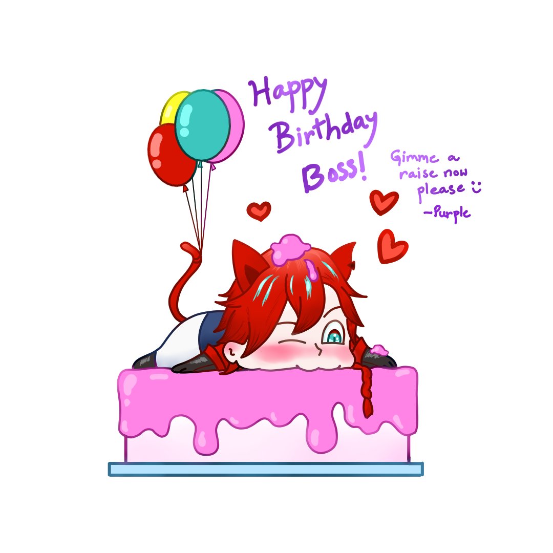 My contribution to the kudo board!

He read it but didnt say one word about the raise after that btw...maybe his mouth was full from cake, yes that's it, ofc!

#Birthdaycini2025