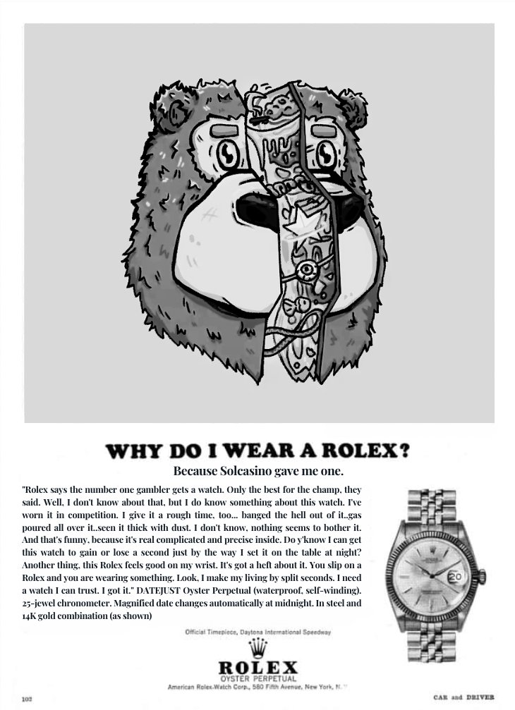 The <a href="/Solcasinoio/">Solcasino.io</a> Rolex Raffle

For those who play with precision

solcasino.io/raffle