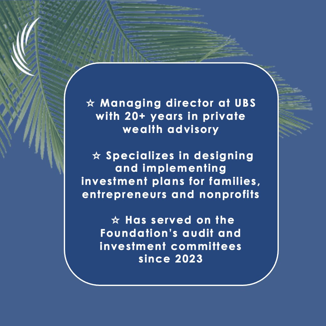 Welcome to the Board! Kristen Bissett of UBS joins the Foundation’s Board of Directors, bringing financial expertise and a deep commitment to local impact.

#BoardOfDirectors #leadership #CFPBMC #communityfoundation #nonprofitleadership #womeninfinance #foundationnews
