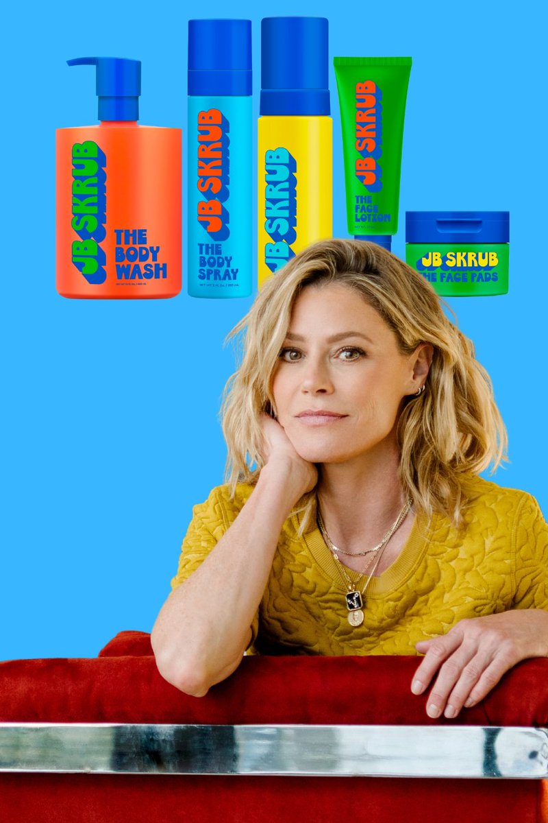 hsivar20's tweet photo. TIL the Modern Family mom Julie Bowen has a tween skincare brand- JB SKRUB

Yep, it's on Shopify. https://t.co/3lSIr7vtwi