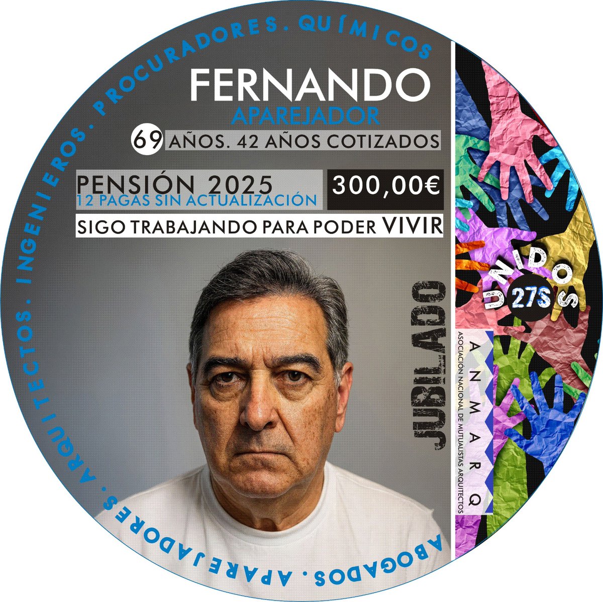 No se entiende cómo los responsables de las mutuas miran a otro lado y no se avergüenzan de causar este sufrimiento. Ni cómo los políticos consienten esta ignominia. La solución depende del <a href="/Congreso_Es/">Congreso</a> y debe salir ya. ¡Por Justicia!
#Pasarela1x1AlRetaParaTodos
#YoVoyMadris27S