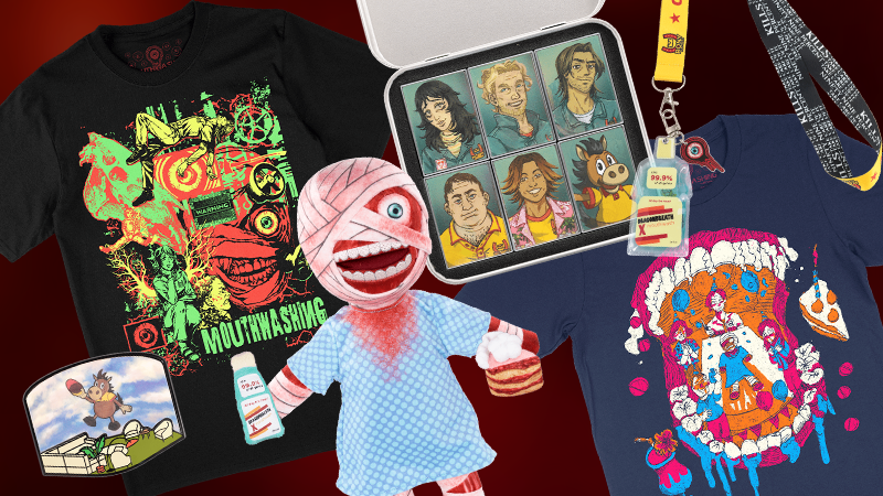 Wrong Organ (@wrong_organ) on Twitter photo ALL NEW lineup of OFFICIAL FANGAMER x MOUTHWASHING merch is here!
Hopes, dreams, marzipan… and much more.  
Also, you knew it was coming. CURLY PLUSH arriving soon!   
SHOP HERE 
Worldwide: fanga.me/r/mouthwashing  
EU and UK: fanga.me/r/mouthwashing… ALL NEW lineup of OFFICIAL FANGAMER x MOUTHWASHING merch is here!
Hopes, dreams, marzipan… and much more.  
Also, you knew it was coming. CURLY PLUSH arriving soon!   
SHOP HERE 
Worldwide: fanga.me/r/mouthwashing  
EU and UK: fanga.me/r/mouthwashing…