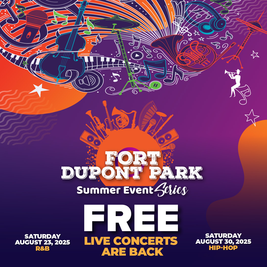 Fort Dupont Park Summer Event Series tweet media