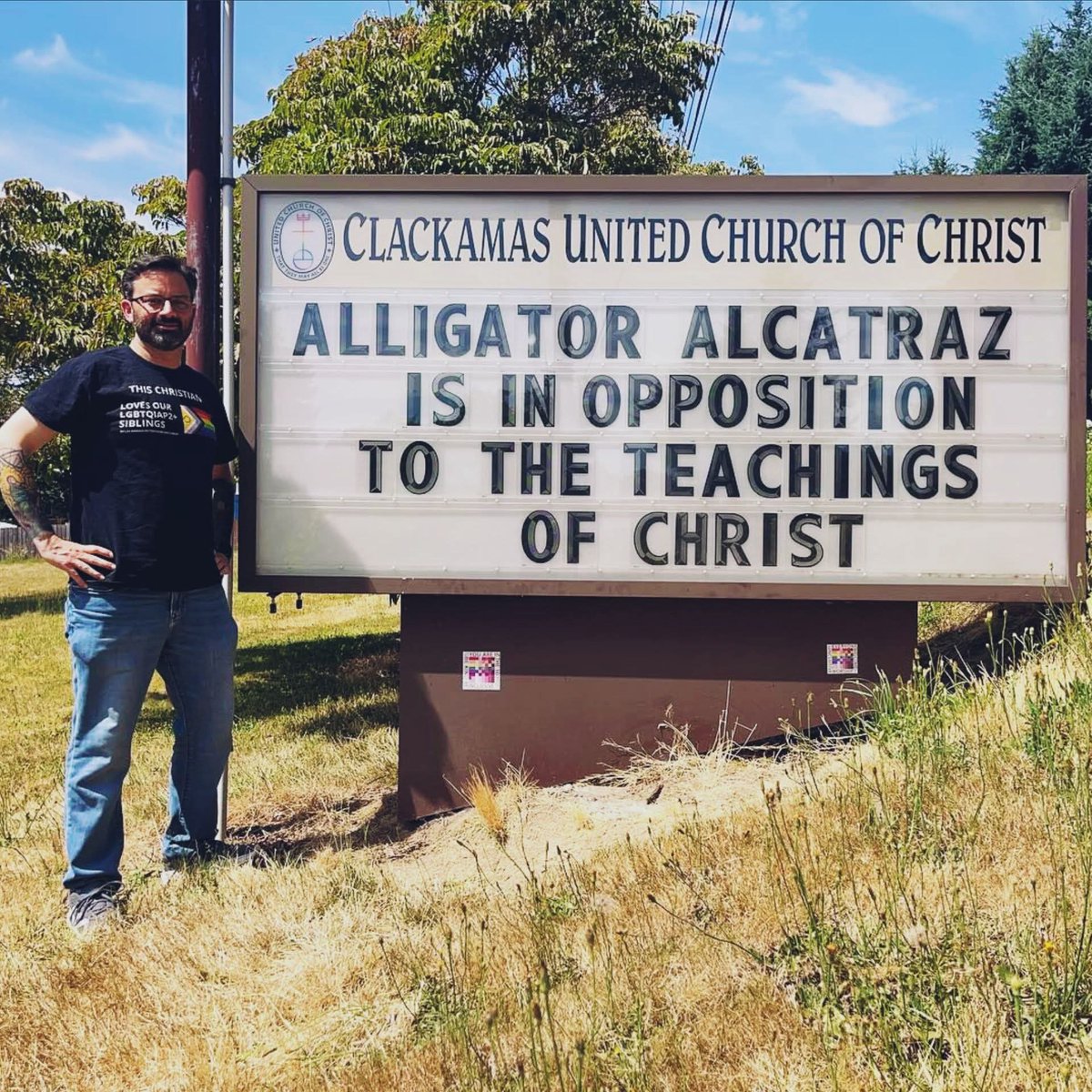 I'm not sure which teachings of jesus Alligator Alcatraz goes against. Regardless, our laws aren't supposed to be based on religious teachings.